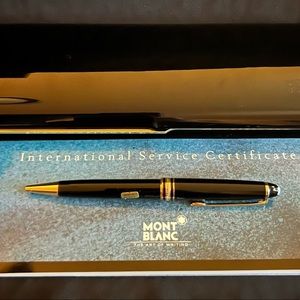 MONTBLANC MEISTERSTUCK BALLPOINT PEN. Never used!
